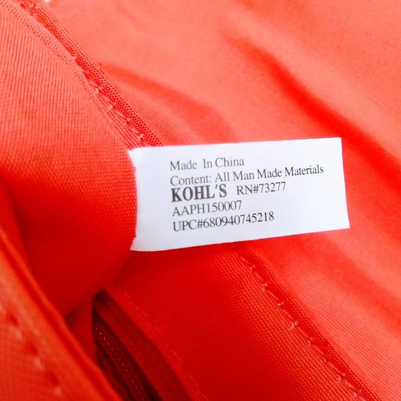 APT 9 CROSSBODY BAG CORAL - Picture 10 of 13